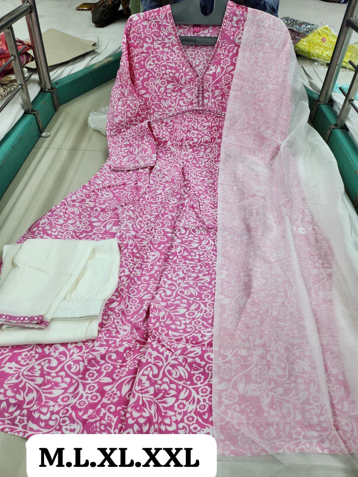 Virat Nayara cut Printed Kurti With Bottom Dupatta Catalog